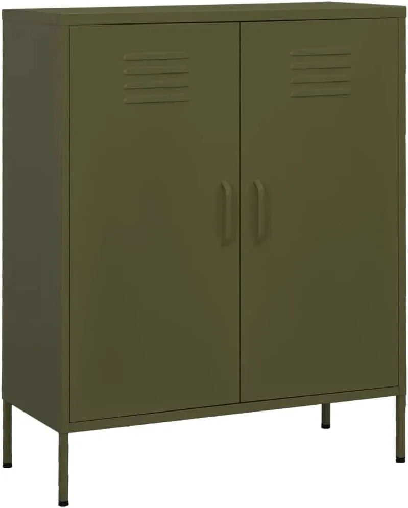 Szafka — 80 × 35 × 101, 5 cm, z metalu