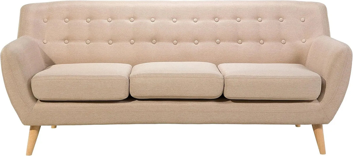 Sofa: styl retro, beżowy