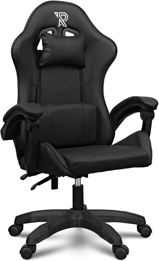 Apollo Gaming Chair Black — gamingowy, czarny