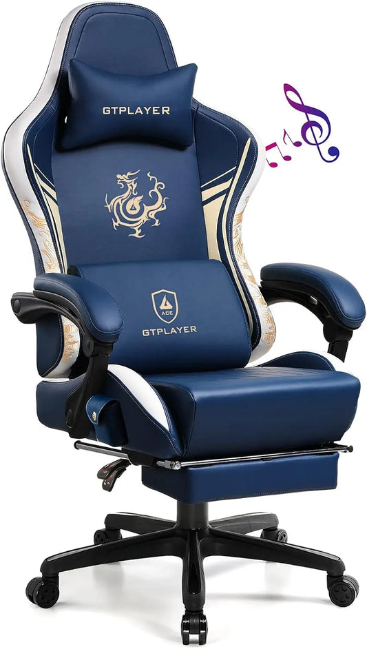 Głośnik — gamingowy, łączność Bluetooth, niebieski