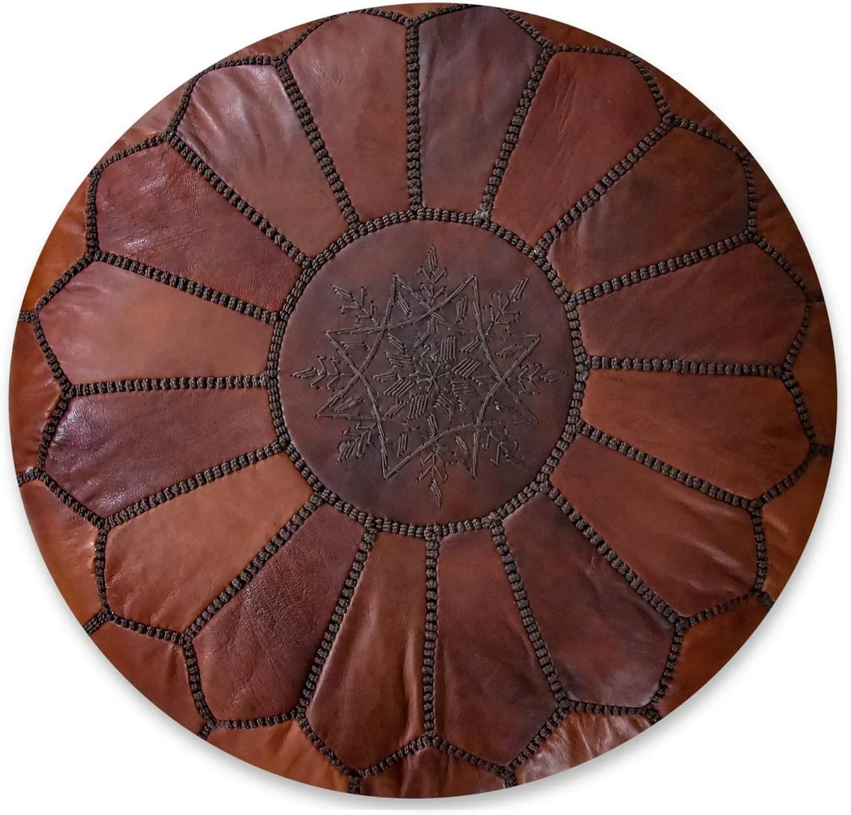 Poufs&Pillows Marokańska pufa z prawdziwej skóry