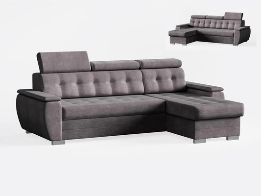Sofa — z funkcją spania, 240 × 165 × 87 cm