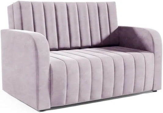 Sofa – tapicerka materiałowa, z funkcją spania, 3 osobowa, 155 cm, z pojemnikiem do przechowywania, tapicerka materiałowa, dla 3 osób