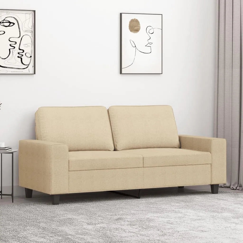 Sofa: tapicerka materiałowa, 2-osobowa, 140 cm, 359393, tapicerka materiałowa