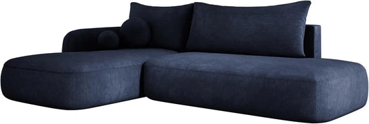 Sofa narożna – BABU, z funkcją spania, 300 × 105 × 60 cm