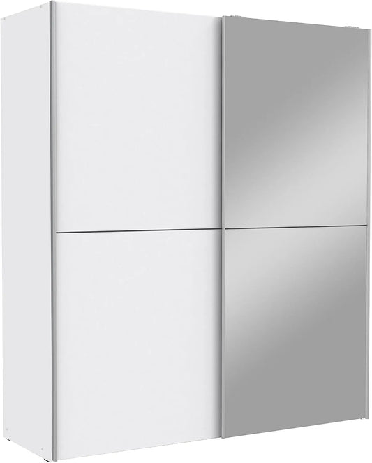 Szafa – KISS, z drewna, 170, 3 × 190, 5 × 61, 2 cm, biały