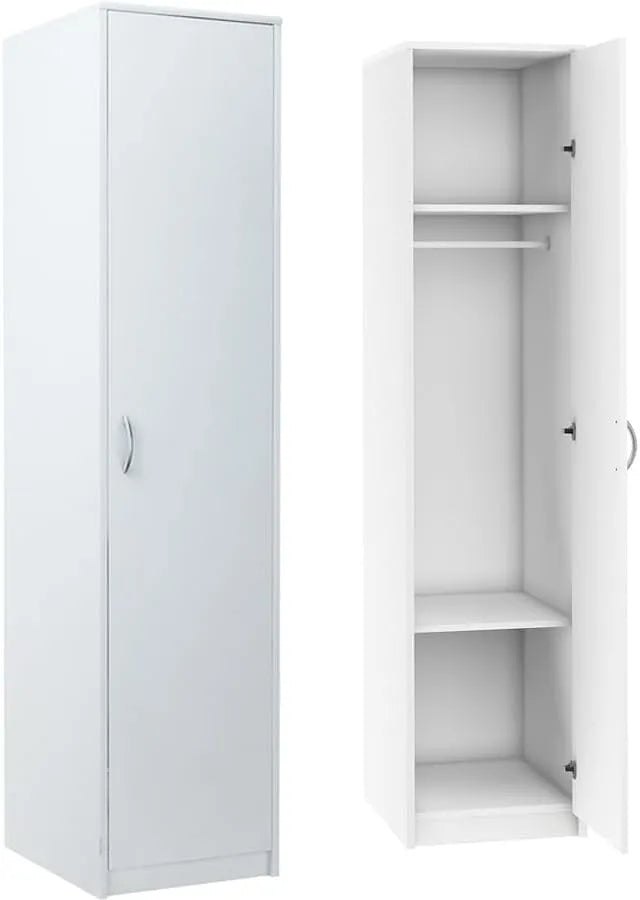 Szafa — 193 × 45 × 55 cm, biały