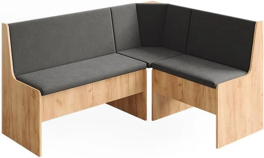 Vicco Ławka narożna do jadalni 'Ramon': 150 × 51 cm, złoty